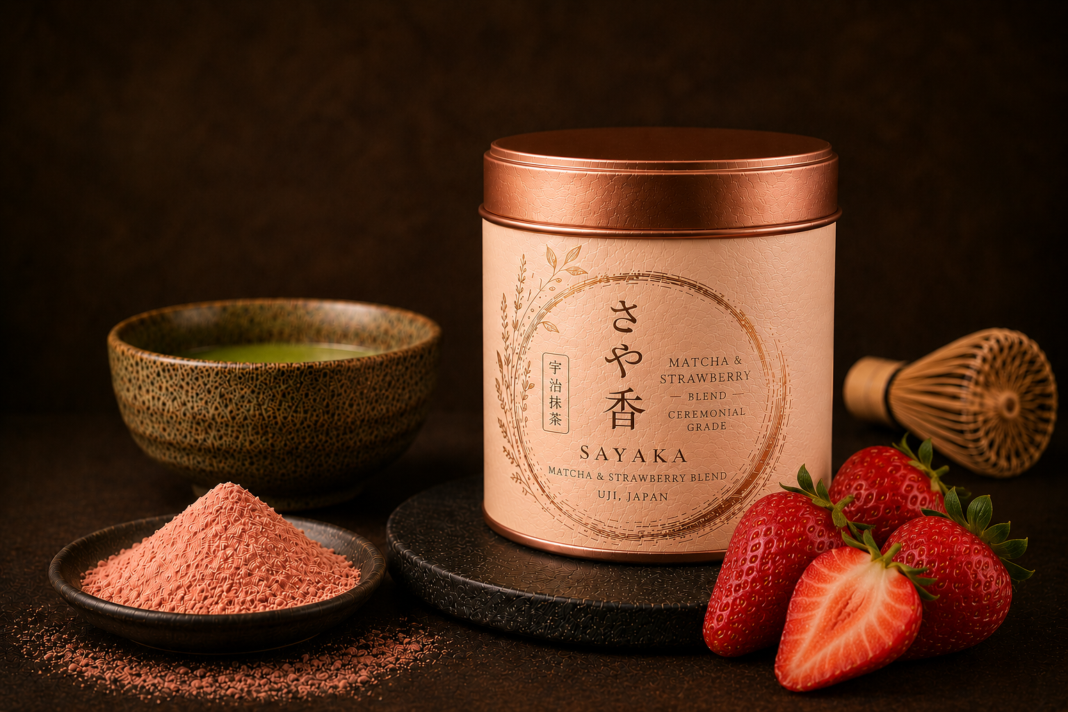 Sweet Matcha & Strawberry Blend